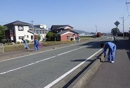 ボランティア中の画像